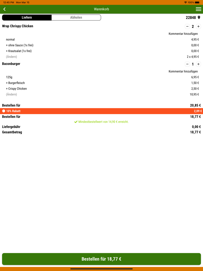Croque Hütte Langenhorn