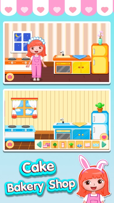 安娜开心学做蛋糕-厨师换装做饭游戏