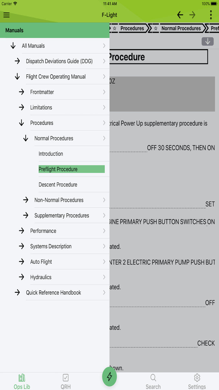 EFB - Electronic Flight Bag