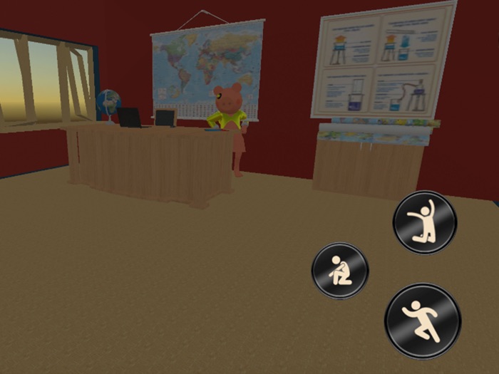 Ice Scream Teacher vs Piggy 2