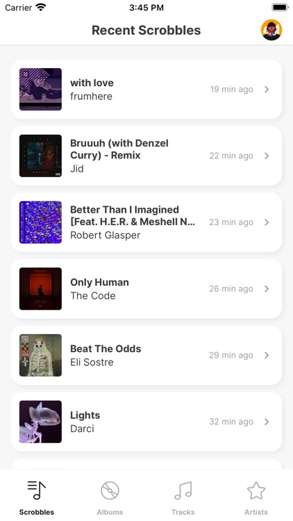 Scrobbly for Last.fm
