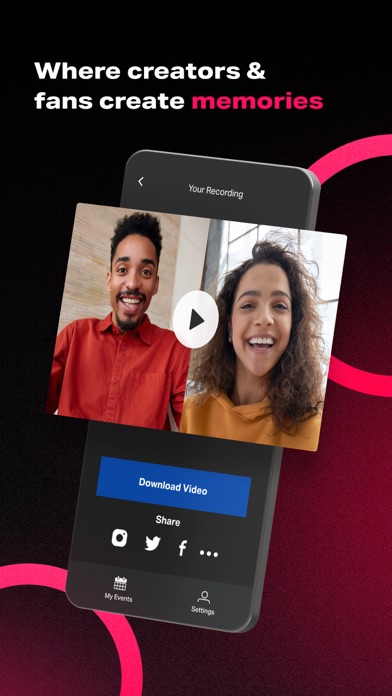 Looped – Celebrity Video Chats screenshot 3