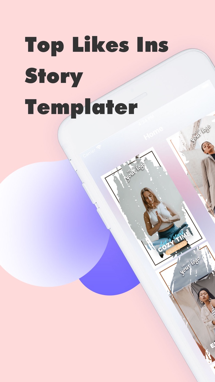 Top Likes Ins Story Templater