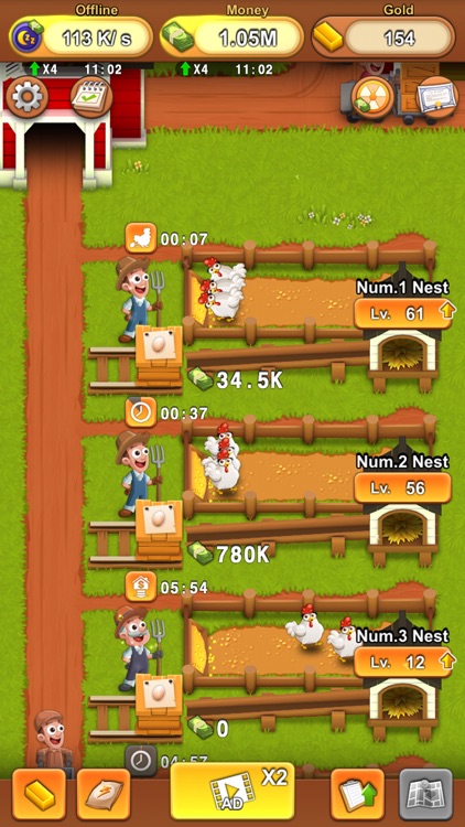 农场养鸡大亨 Idle Chicken Farm screenshot-3