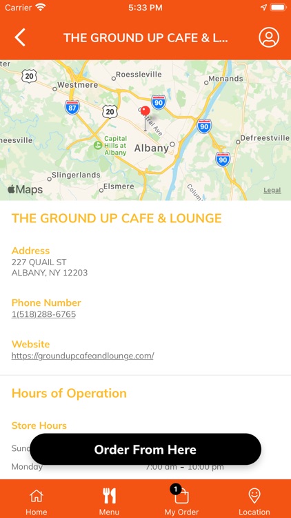 The Ground Up Cafe & Lounge screenshot-4