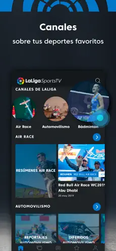 Captura de Pantalla 5 LaLiga Sports TV en Directo iphone