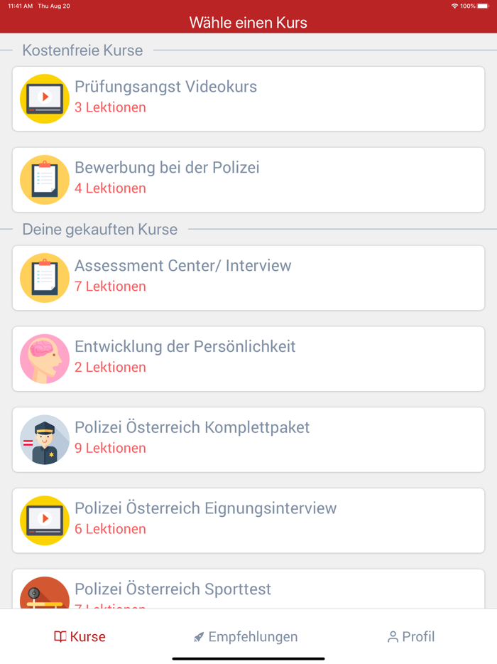 Polizei Österreich - Karriere