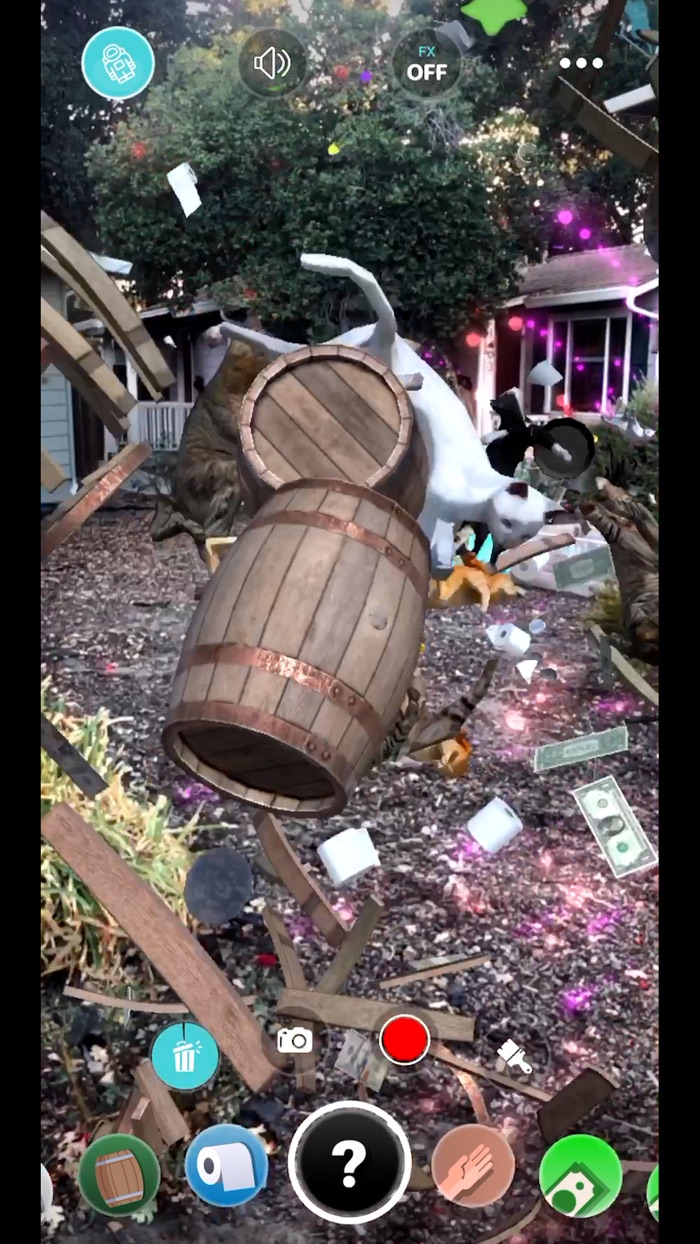 AR Throwing Simulator