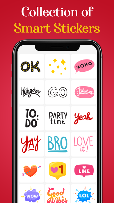 Télécharger Smart Stickers For iMessages pour iPhone / iPad sur l'App