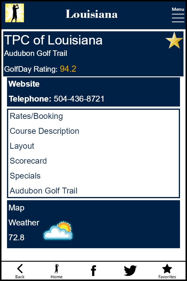 GolfDay Louisiana screenshot 4
