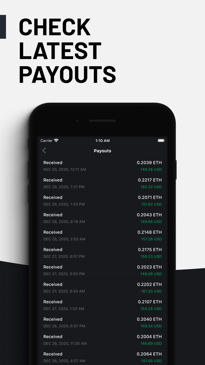 Nanopool Mining Monitor