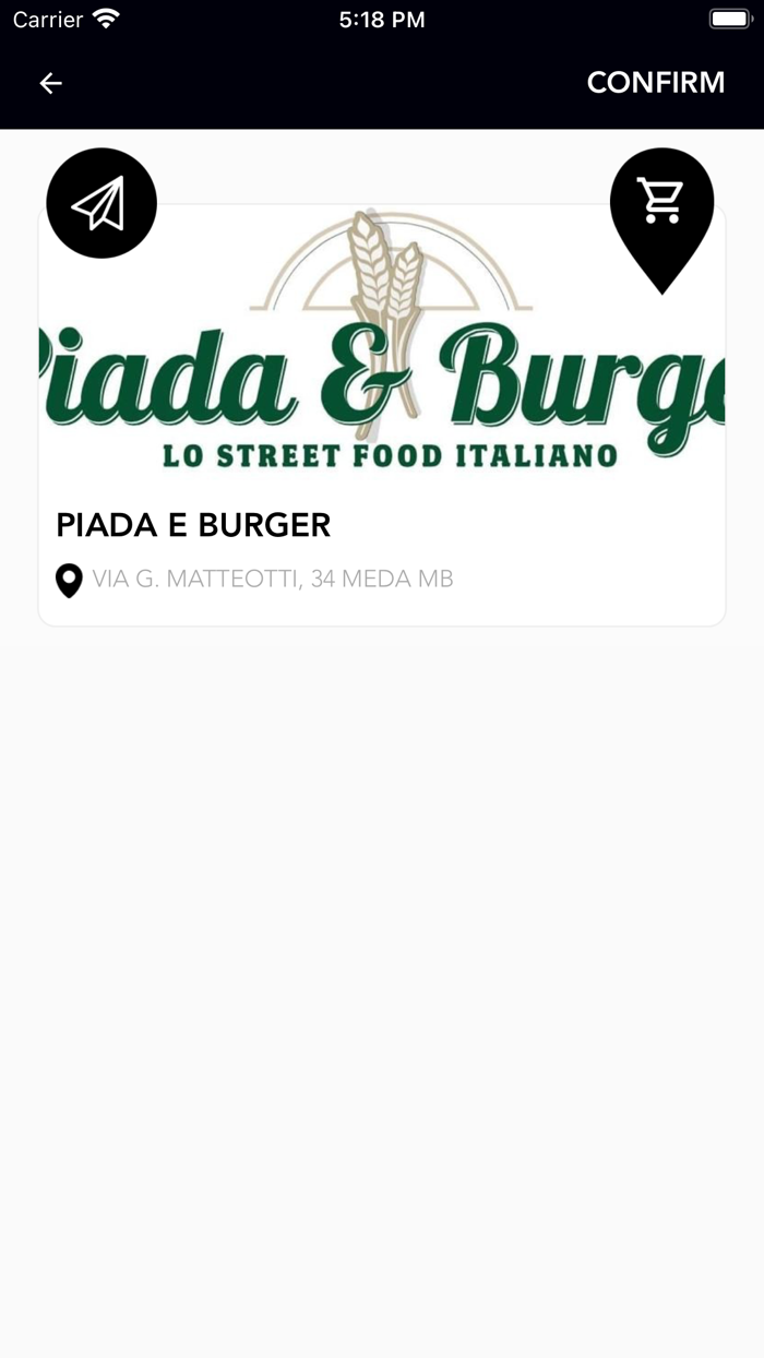 PIADA  BURGER