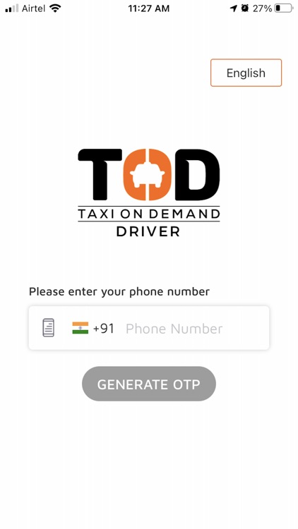 TOD Driver App