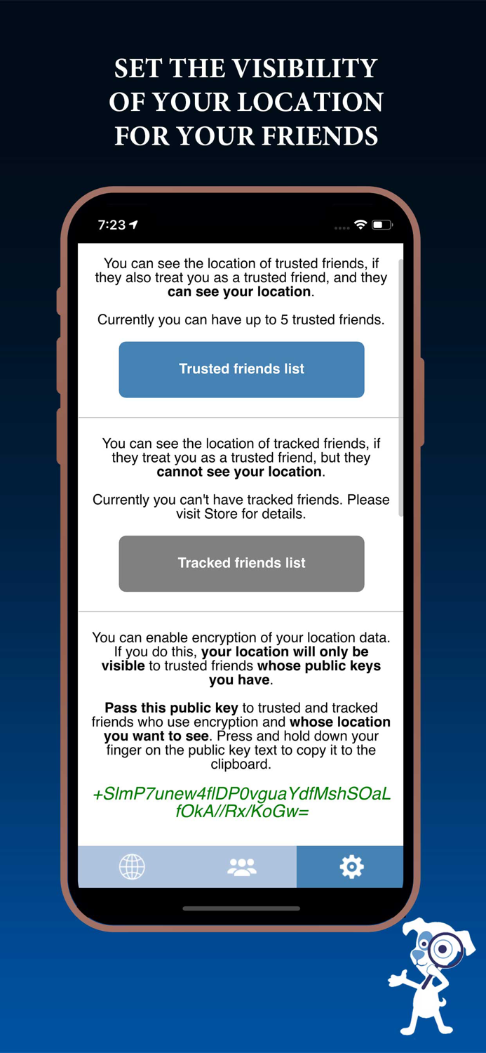 VKGeo Friends on Map for VK