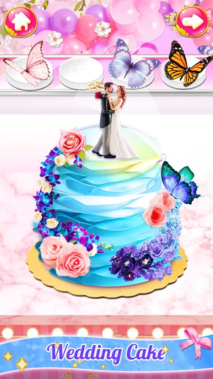 Girl Games:Wedding Cake Baking