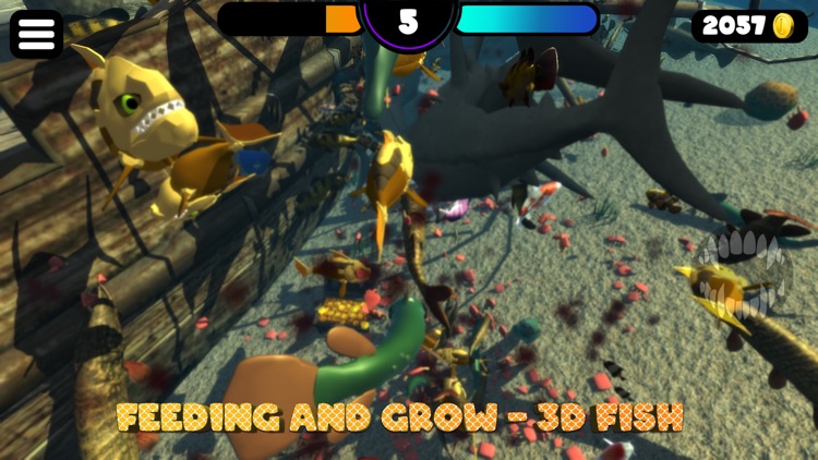 FEEDING AND GROW - 3D FISH screenshot-7