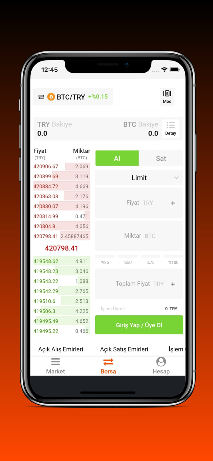 Bitci, BitcoinAltcoin Borsası