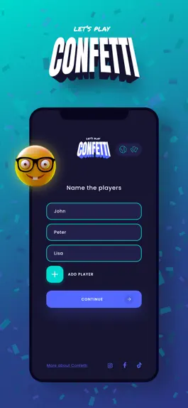 Game screenshot Confetti - Party game apk