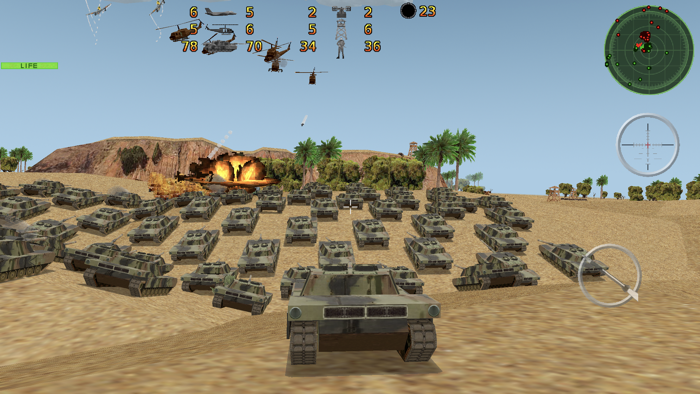 Desert War 3D - Strategy game