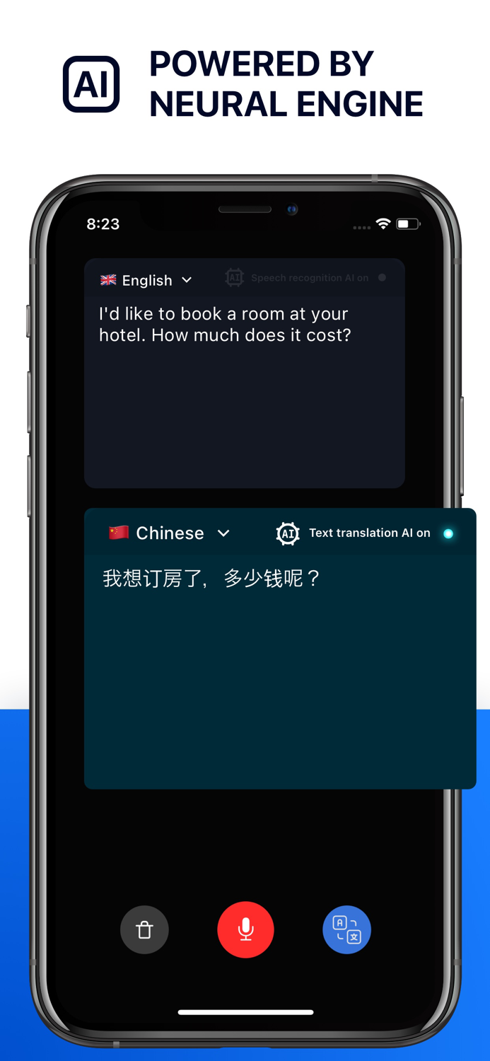 Speech Translator Dialog