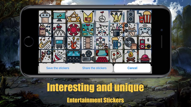 Powell Entertainment Stickers