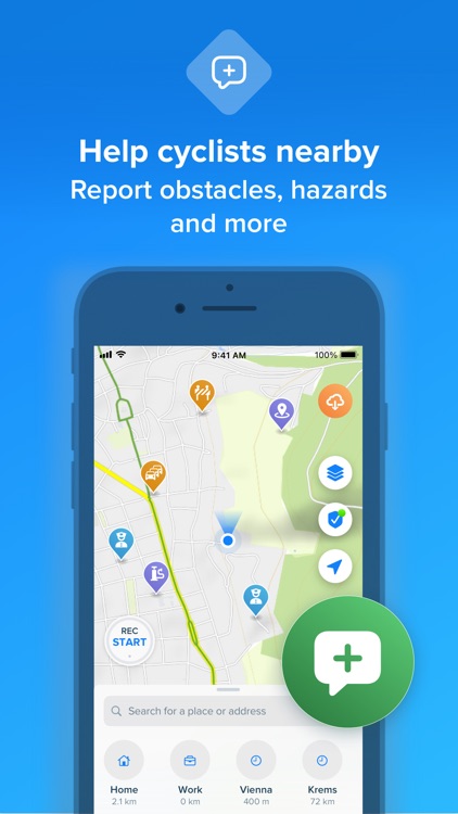 Bikemap - Cycling Map & GPS