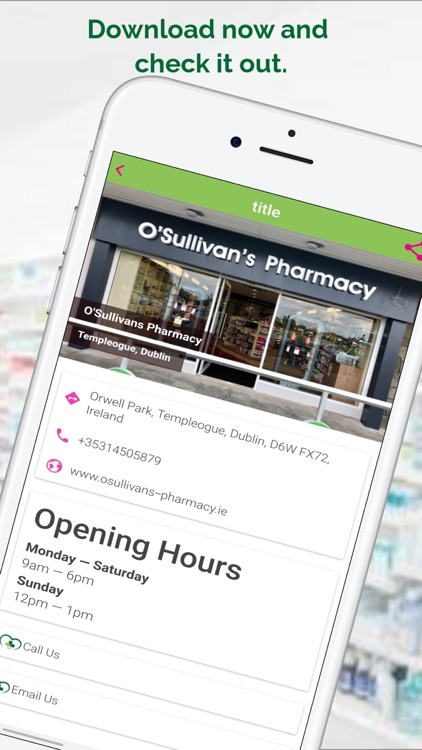 O'Sullivans Pharmacy screenshot-4