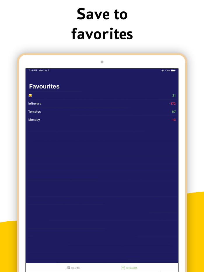 Tally - simple counter