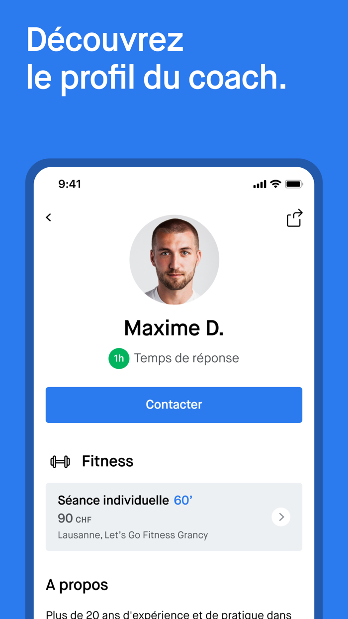 Hitch - Coach sportifs