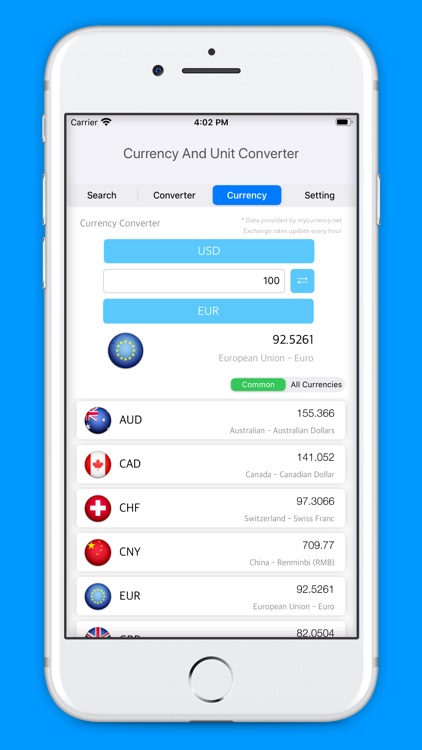 Currency And Unit Converter