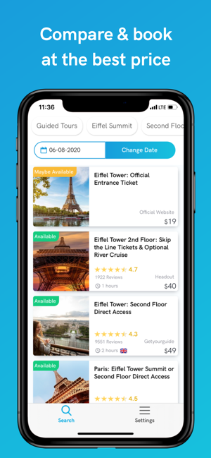 TourScanner: Compare Tours(圖3)-速報App