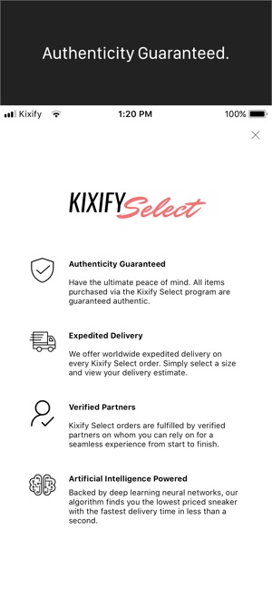 kixify authentic