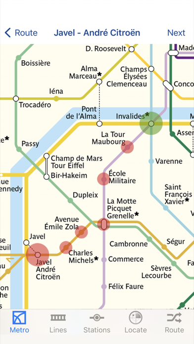 Metro Paris - Map & Routes screenshot 2