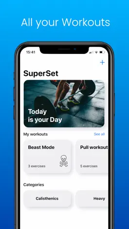 Game screenshot SuperSet - Workout Companion mod apk