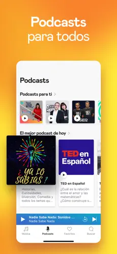 Skærmoptagelse 6 Deezer: Radio y música en MP3 iphone
