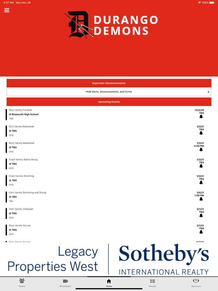 Durango Demons Athletics