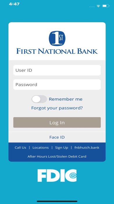 How to cancel & delete First Natl Bank of Hutchinson from iphone & ipad 1
