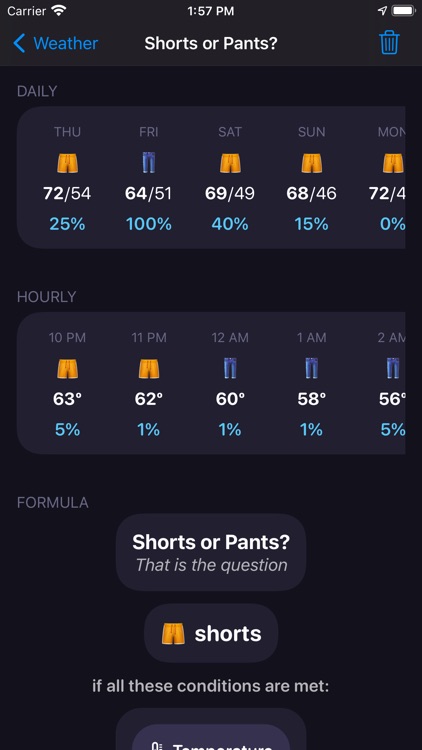 Shorts or Pants?