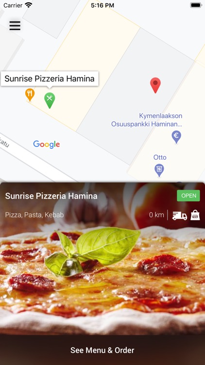 Sunrise Pizzeria Hamina