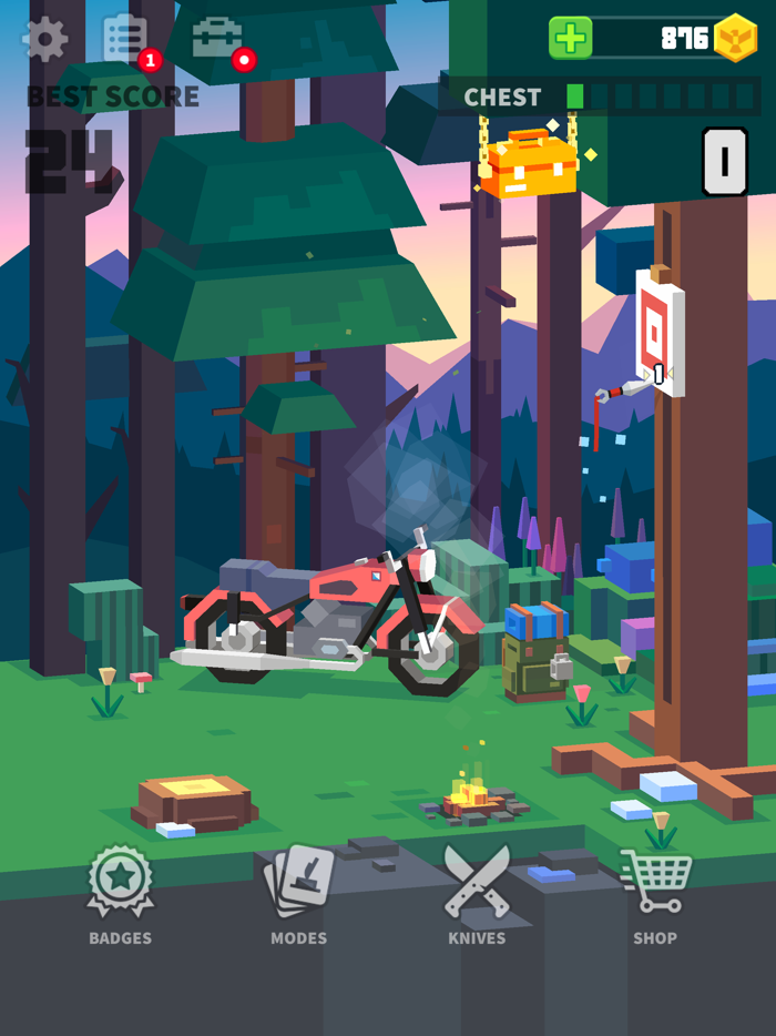 Flippy Knife 命中目標