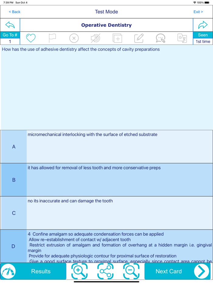 Dentistry Flashcards 4 Review