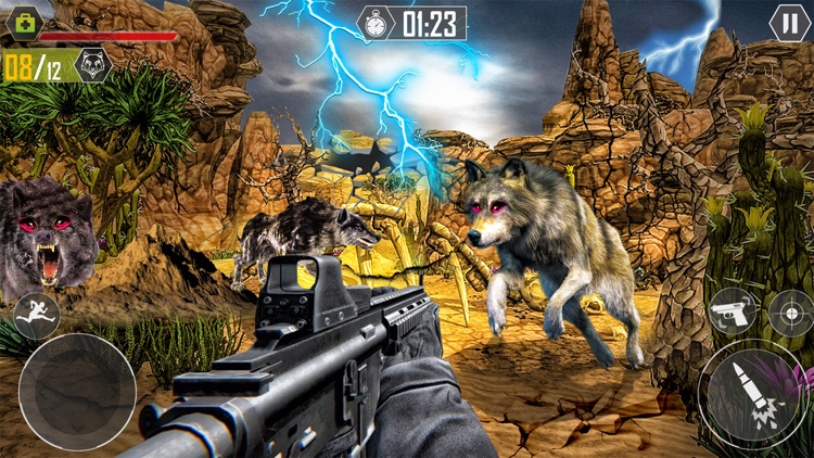 Wolf Simulator & Hunting Games screenshot-3