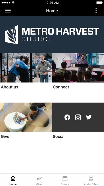 Metro Harvest Church App