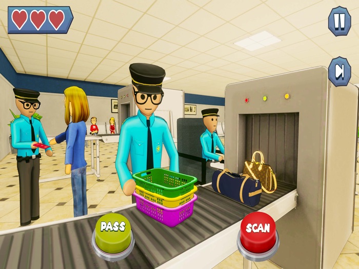 火柴人 力 飞机场 巡逻