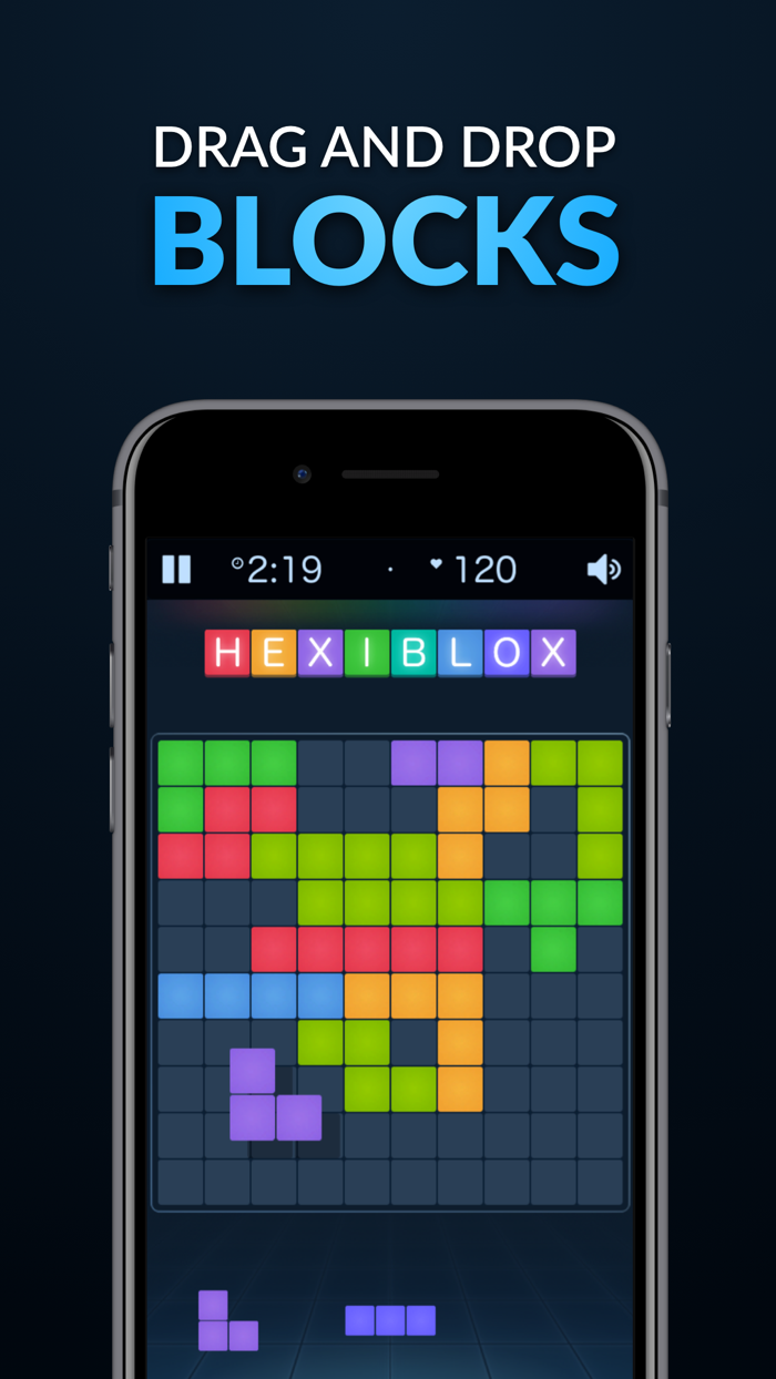 HexiBlox - Block Puzzle Game