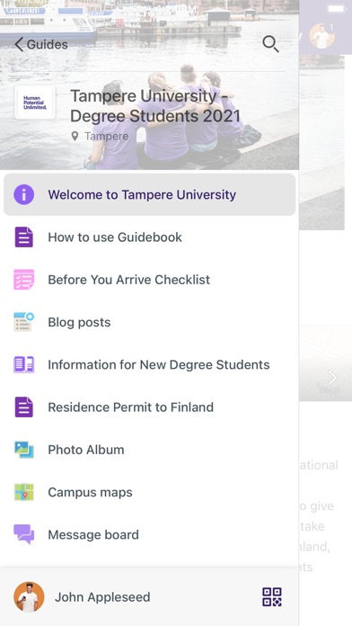 How to cancel & delete TampereUni Degree Students from iphone & ipad 2