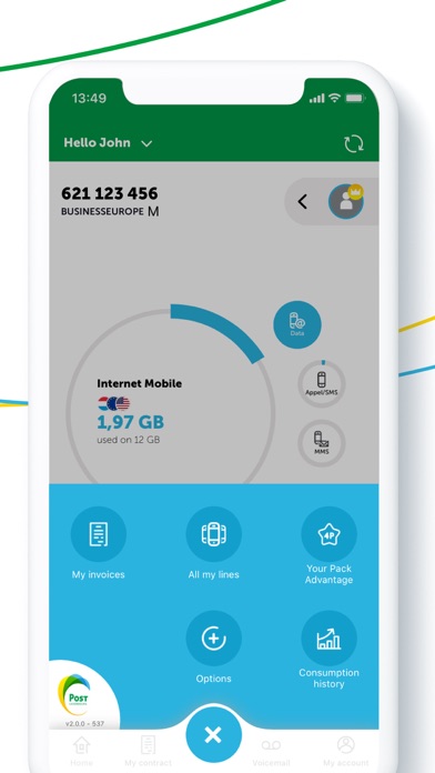 MyPost Telecom Mobile screenshot 3