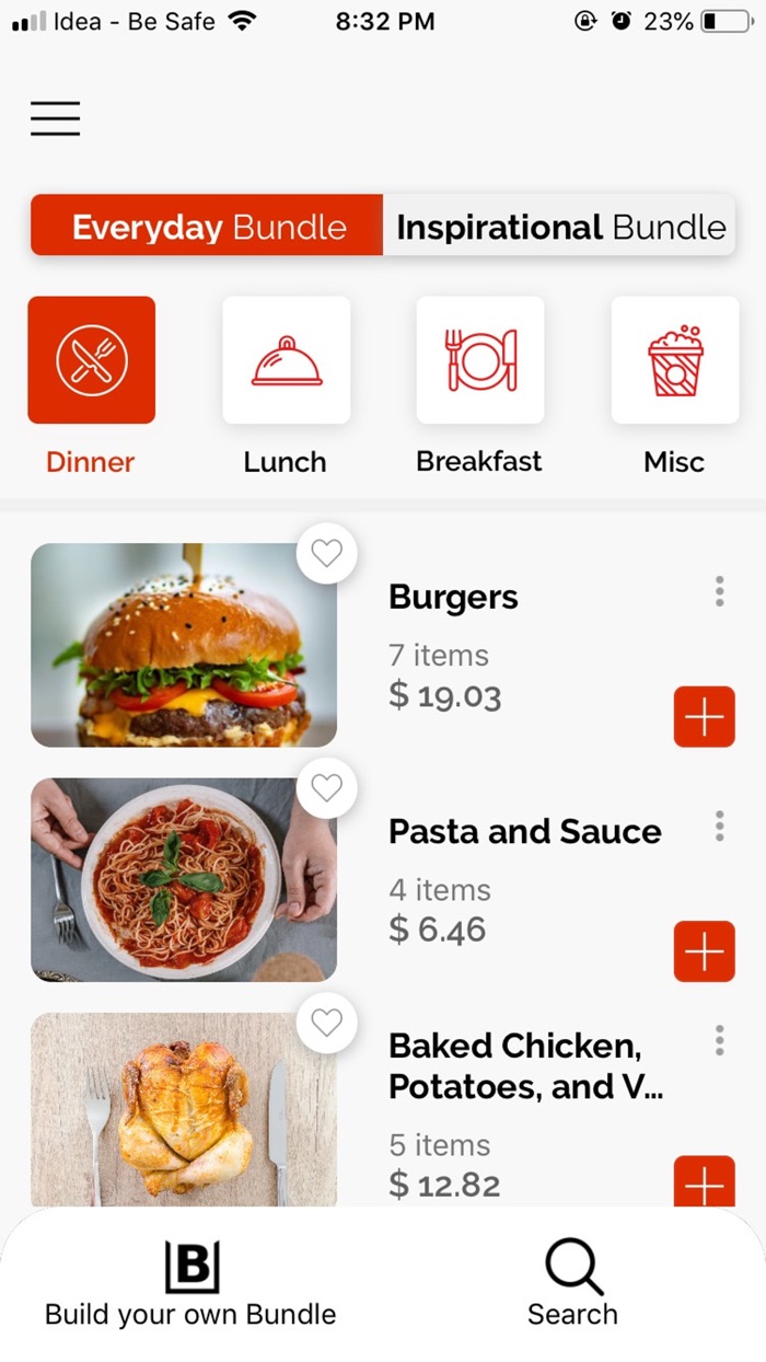 Bundle App Grocery to bundle