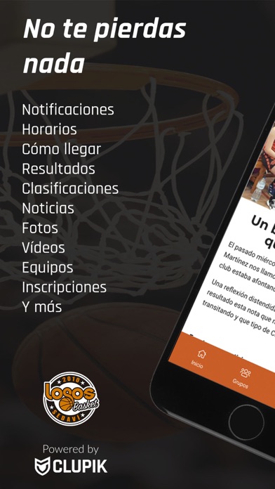 Logos Basket Sedavi screenshot 2