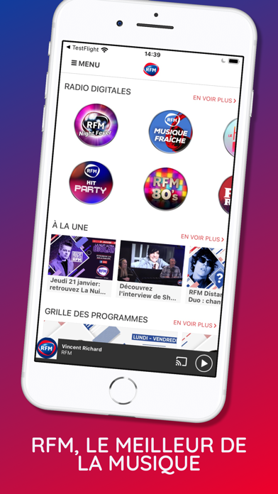 How to cancel & delete RFM le meilleur de la musique from iphone & ipad 1